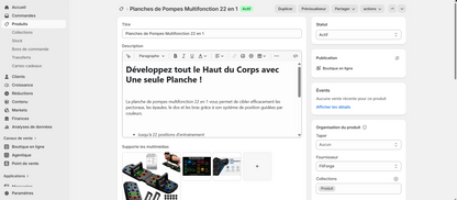Boutique Shopify Personnalisée