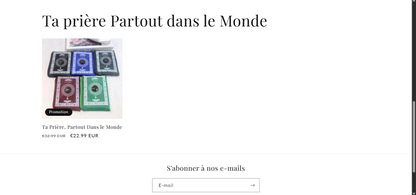 Boutique Shopify Personnalisée